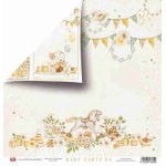 CP-BAPAR04 Double-sided  12x12" Baby Party 04 ( 10 pcs )