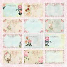 CP-BD07 Elements for self-cutting out 12x12" Beautiful Day 07 (10 pcs )