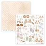 CP-BH07 Elements for self-cutting out 12x12" Boho Baby 07 ( 10 pcs )