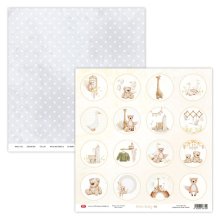 CP-BH10 Elements for self-cutting out 12x12" Boho Baby 10 ( 10 pcs )