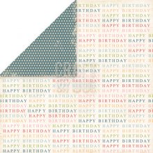 CP-BP02  Double-sided paper 30.5x30.5 Birthday Party 02