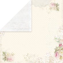 CP-FR01 Double-sided paper  30.5x30.5 FLOWER ROMANCE 01 ( 10 pcs )