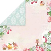 CP-SD06 Double-sided paper  30.5x30.5 SWEET DESSERT 06 (10 pcs)