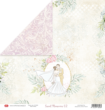  CP-SM02 Double-sided  12x12" Sweet Memories 02 ( 10 pcs )