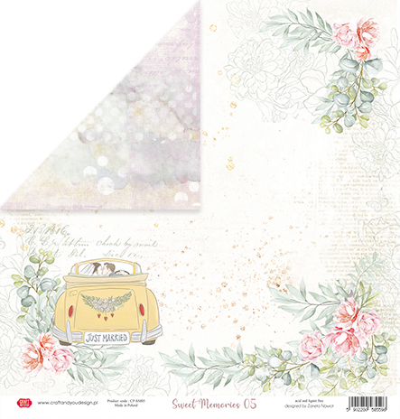  CP-SM05 Double-sided  12x12" Sweet Memories 05 ( 10 pcs )