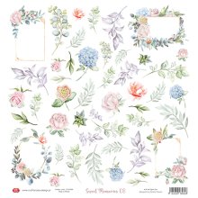 CP-SM08 Elements for self-cutting out 12x12" Sweet Memories 08 ( 10 pcs )