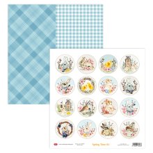 CP-SPR03 Double-sided  12x12" Spring Time 03 ( 10 pcs )
