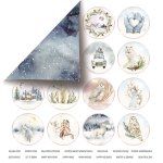 CP-SWS07 Elements for self-cutting out 12x12"Sprinkled with Snow 07 ( 10 pcs )