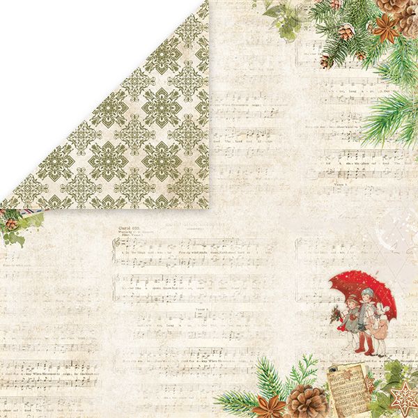  CP-VC03 Double-sided paper  30.5x30.5 Vintage Christmas 03 ( 10 pcs )