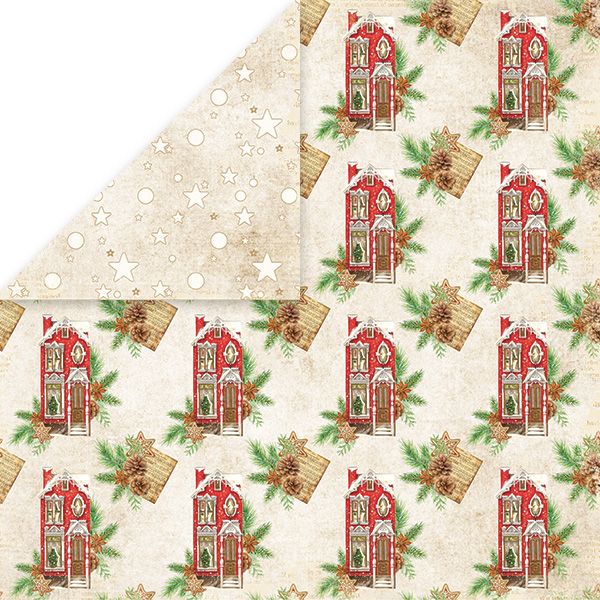  CP-VC04 Double-sided paper  30.5x30.5 Vintage Christmas 04 ( 10 pcs )