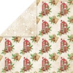 CP-VC04 Double-sided paper  30.5x30.5 Vintage Christmas 04 ( 10 pcs )