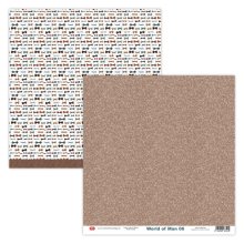 CP-WM06 Double-sided paper 12x12" World of Man 06 ( 10 pcs )