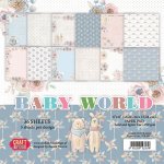 CPB-BW15 Paper Pad 6x6 BABY WORLD