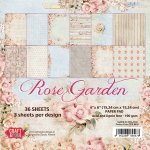 CPB-RG15 Paper Pad 6x6 ROSE GARDEN