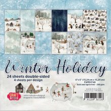 CPB-WH15 Paper Pad16x5 WINTER HOLIDAY 