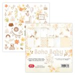 CPS-BH30-12 Big Paper set 12x12" Boho Baby