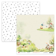 CP-LE01 Double-sided scrapbooking paper 12x12" Little Explorers 01 ( 10 pcs )