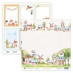 CP-LE04 Double-sided scrapbooking paper 12x12" Little Explorers 04 ( 10 pcs )