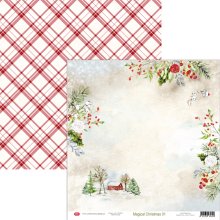 CP-MC01 Double-sided  12x12" Magical Christmas 01 ( 10 pcs )