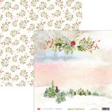 CP-MC02 Double-sided  12x12" Magical Christmas 02 ( 10 pcs )