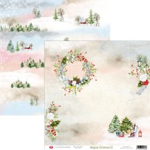 CP-MC03 Double-sided  12x12" Magical Christmas 03 ( 10 pcs )