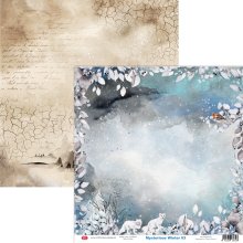 CP-MWI03 Double-sided  12x12" Mysterious Winter 03 ( 10 pcs )