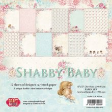 CPS-SB30 Paper Set 12x12 Shabby baby