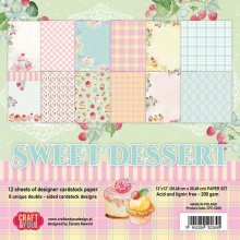 CPS-SD30 Paper Set 12x12 Sweet Dessert