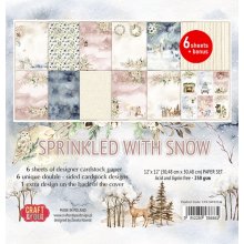 CPS-SWS30-6 Paper set 12x12" Sprinkled with Snow