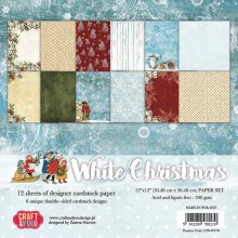 CPS-WC30 Paper set 12x12 White Christmas