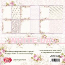 CPS-WD30 Paper Set 12x12 White Day