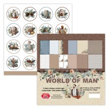 CPS-WM30-12 Big Paper set 12x12" World of Man