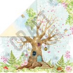 CP-WS06 Double-sided paper  30.5x30.5 WOODLAND STORY 06 ( 10 pcs )