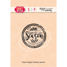 CS001 Clear Stamp - Happy Holiday Season