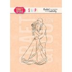 CS018 Clear Stamp - Dancing Young Couple - Sweet Memories