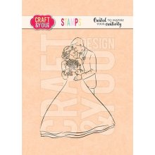 CS019 Clear Stamp - Happy Young Couple - Sweet Memories