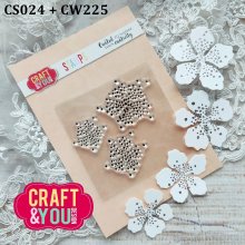 CS024 Clear Stamps - Flower Stamens 1