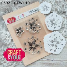 CS025 Clear Stamps - Flower Stamens 2