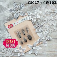 CS027 Clear Stamps - Flower Stamens 4