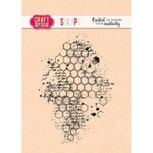 CS047 Clear Stamps - Honeycomb