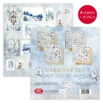 CSET-PT30-4 CREATIVE SET 30,5x30,5cm -  Paint Over the Winter - 4 sheets