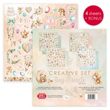 CSET-TM30-4 CREATIVE SET 30,5x30,5cm - Tiny Miracle - 4 sheets