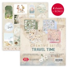 CSET-TRT30-4 CREATIVE SET 30,5x30,5cm Little Explorers - 4 sheets