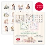 CSET-WON30-4 CREATIVE SET 30,5x30,5cm Wonderful Day - 4 sheets