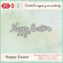CW006 Cutting Die-Happy Easter