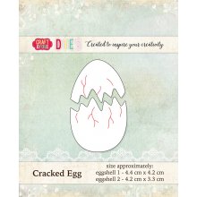 CW016 Cutting Die - Cracked Egg