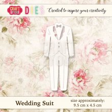 CW022 Cutting Die -  Wedding Suit
