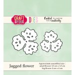 CW040 Cutting Die - Jagged flower