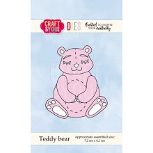 CW047 Cutting Die - Teddy Bear