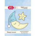 CW049 Cutting Die - Sleepy moon  